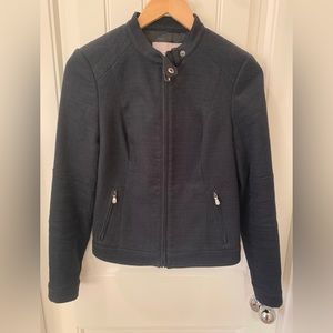 Banana Republic cotton Moto lined jacket 
Size 0